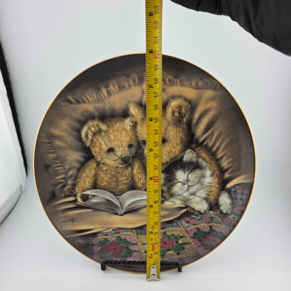 Franklin Mint Heirloom Limited Bedtime Story by Sue Willis Collector Plate - Picture 5 of 5